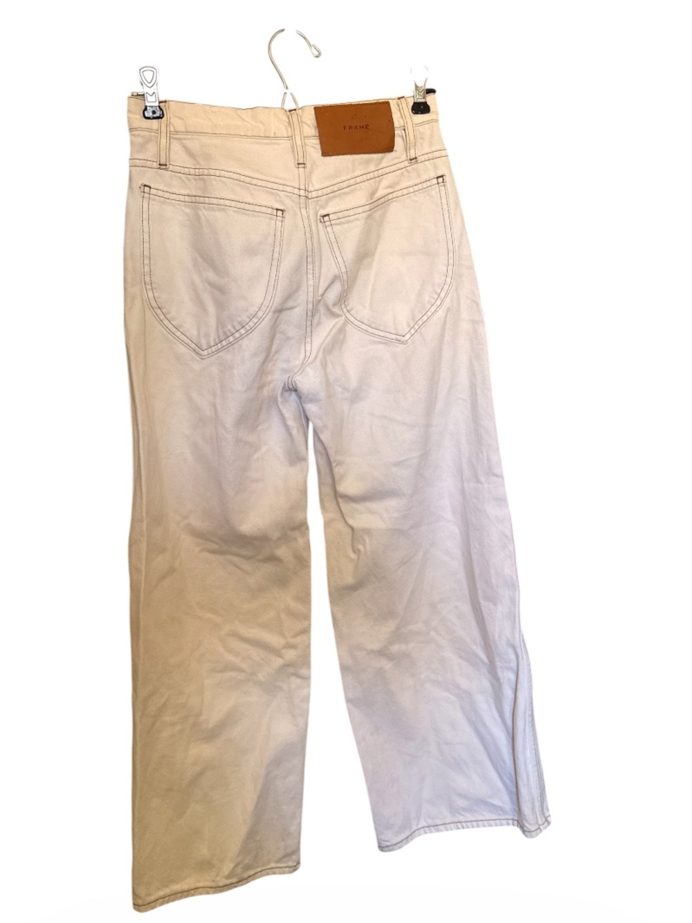 Frame Le Italien Wide Crop Jeans - Picture 6 of 8